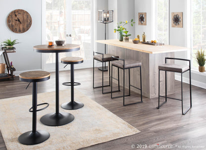 Dakota Bar Table, Black