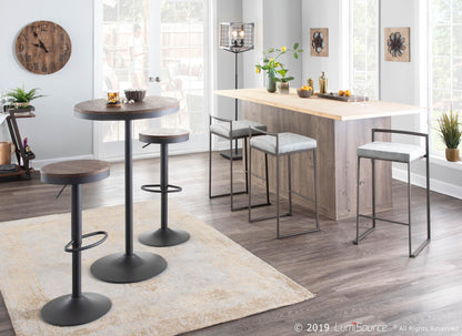 Dakota Bar Table, Grey