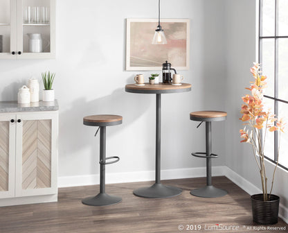 Dakota Bar Table, Grey