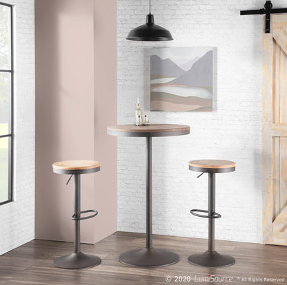 Dakota Bar Table, Antique