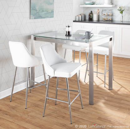 Fuji Counter Table, Glass