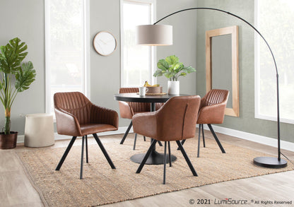 Dakota Dining Table, Black/Black
