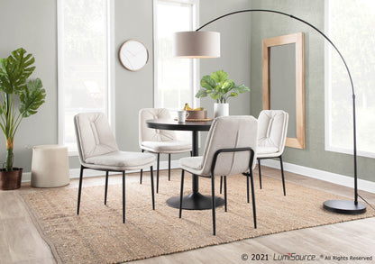Dakota Dining Table, Black/Black