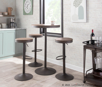 Dakota Bar Table, Antique