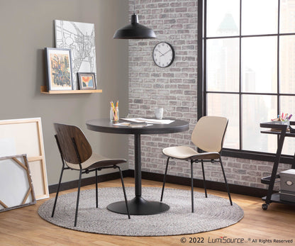 Dakota Dining Table, Black/Black