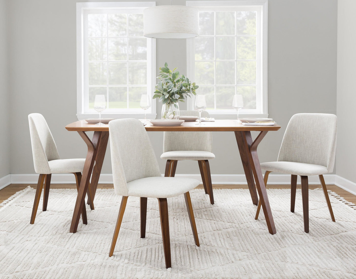 Folia-Toriano Dining Set - 5 Piece