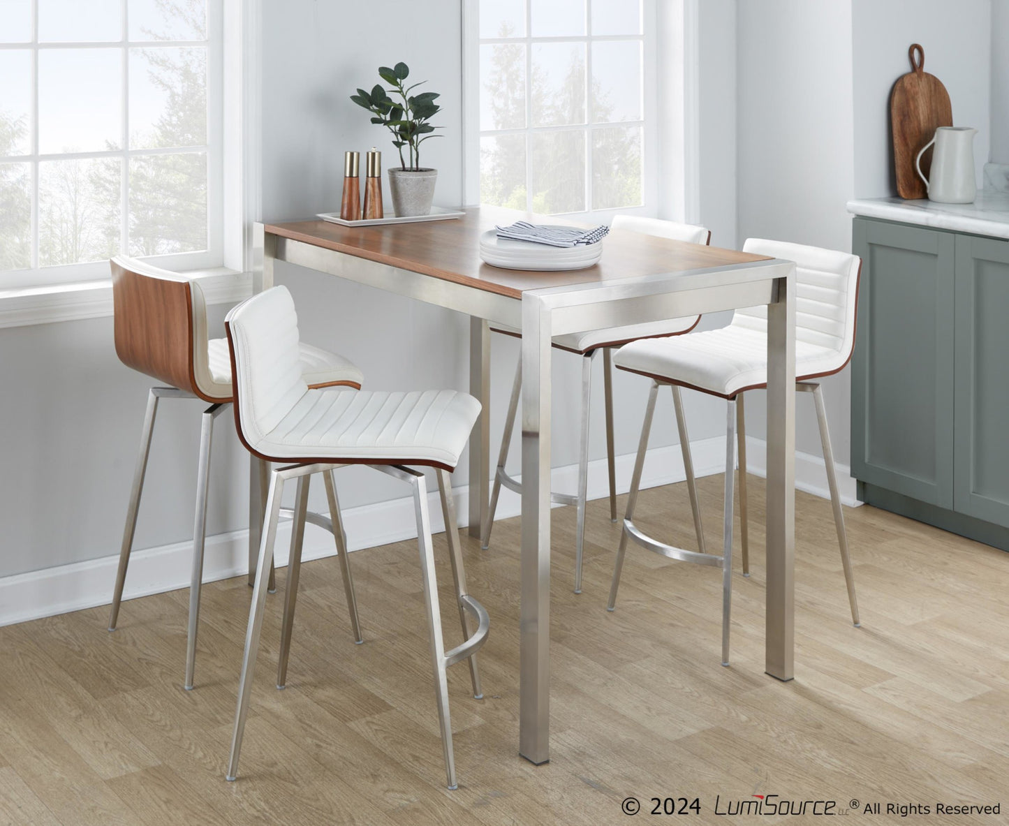 Mason Counter Set, White