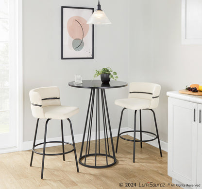 Canary Counter Table, Black/Black