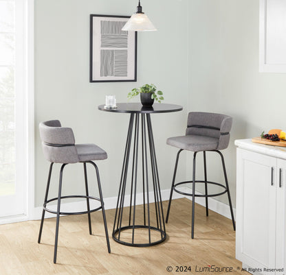 Canary Bar Table, Black/Black