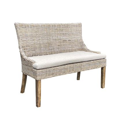 Alfresco Dining Settee – Set of 2 - White