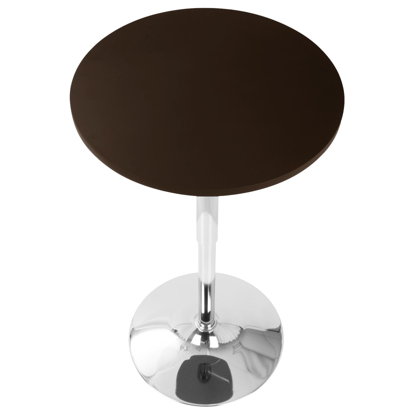 Adjustable Bar Table, Brown