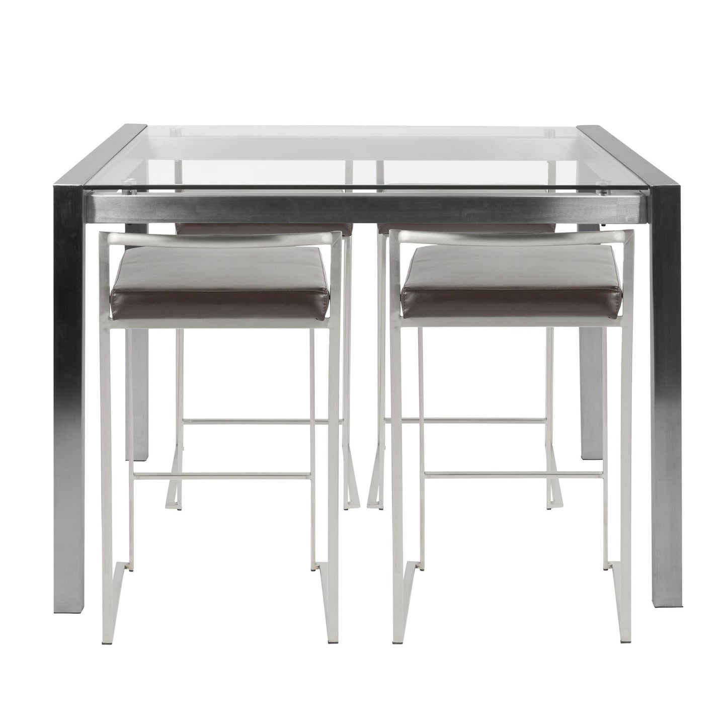 Fuji 5-Piece Counter Set, Brown