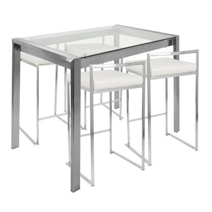 Fuji 5-Piece Counter Set, White