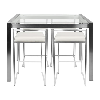 Fuji 5-Piece Counter Set, White