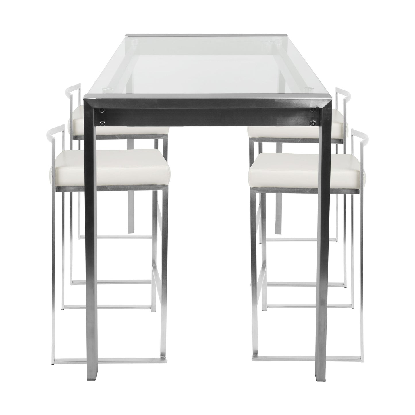 Fuji 5-Piece Counter Set, White