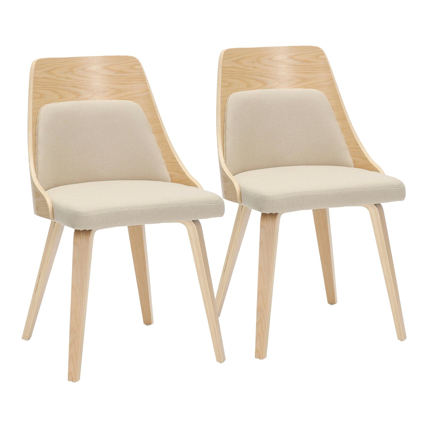 Anabelle Bent Wood Chair - Set of 2