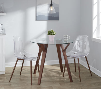 Folia Round Dinette, Glass