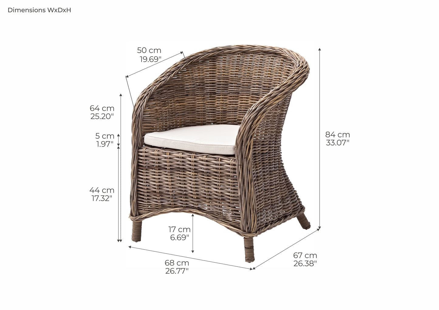 Bonsun Armchair (Set of 2)