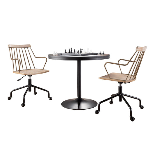 Dakota-Preston Contemporary Dining Set - 3 Piece