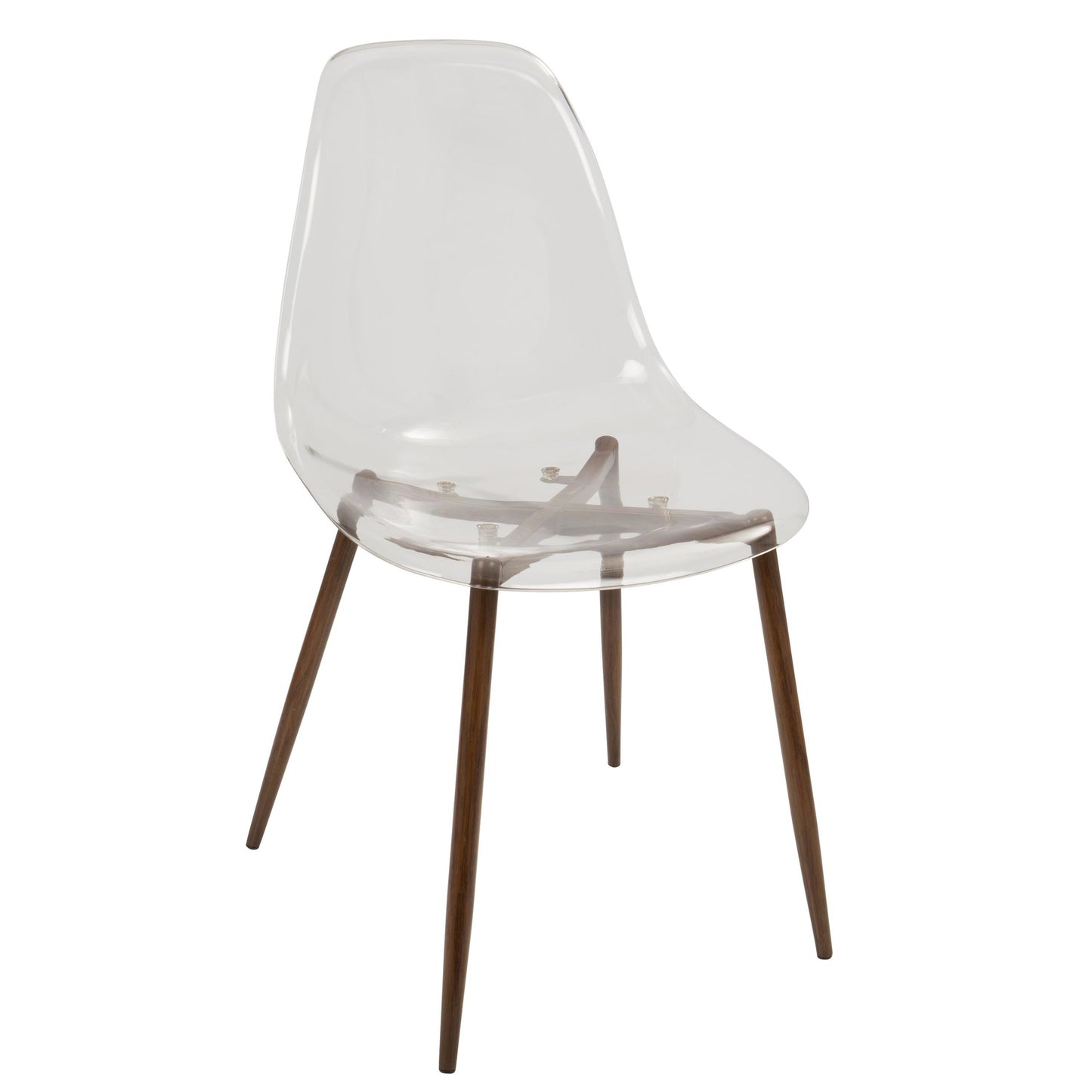 Folia-Clara Mid-Century Modern Round 3 Piece Dining Set