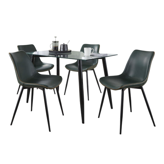 Clara-Durango Contemporary 5 Piece Dining Set