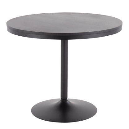 Dakota-Winston Contemporary Dining Set in Black - 5 Piece