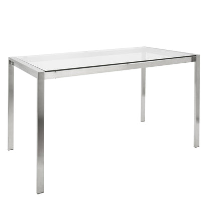 Fuji-Foster Dining Set - 5 Piece, Grey