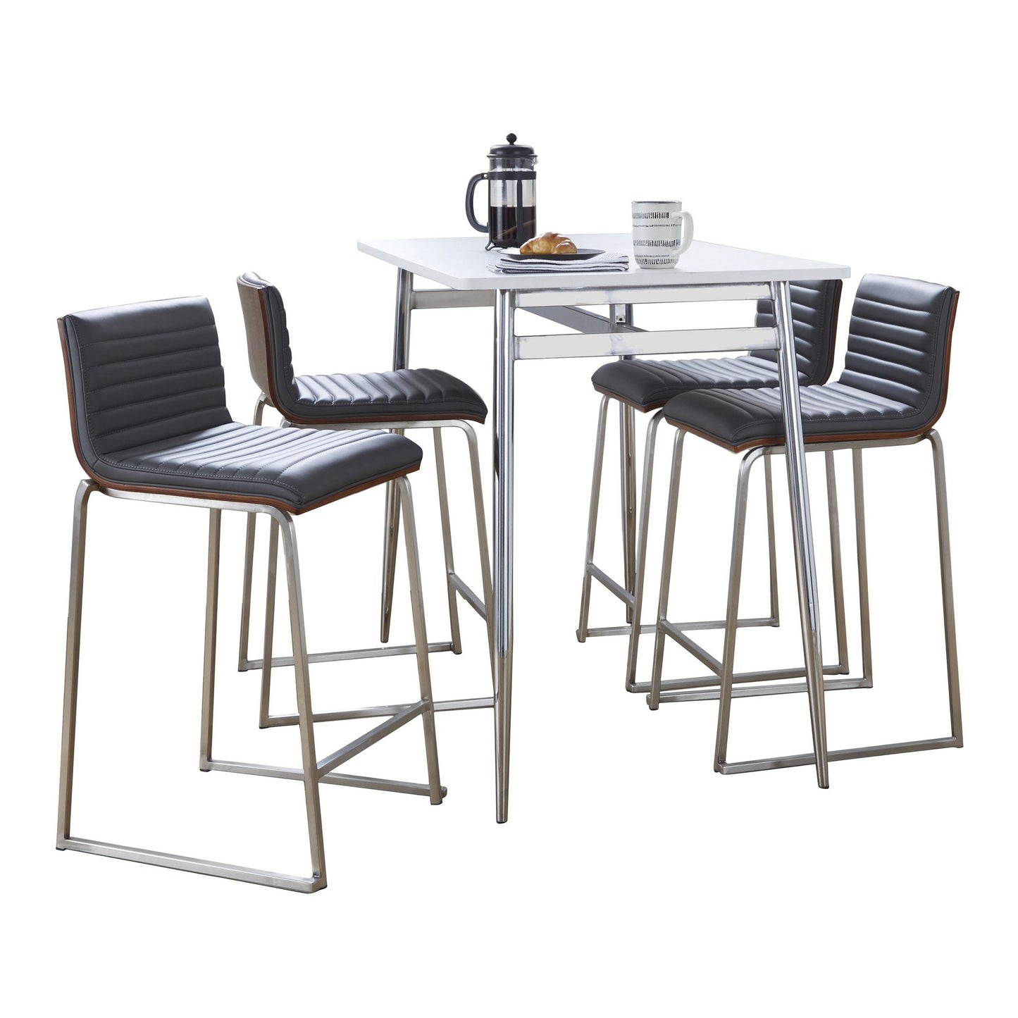 Marcel-Mara Counter Height Dining Set - 5 Piece