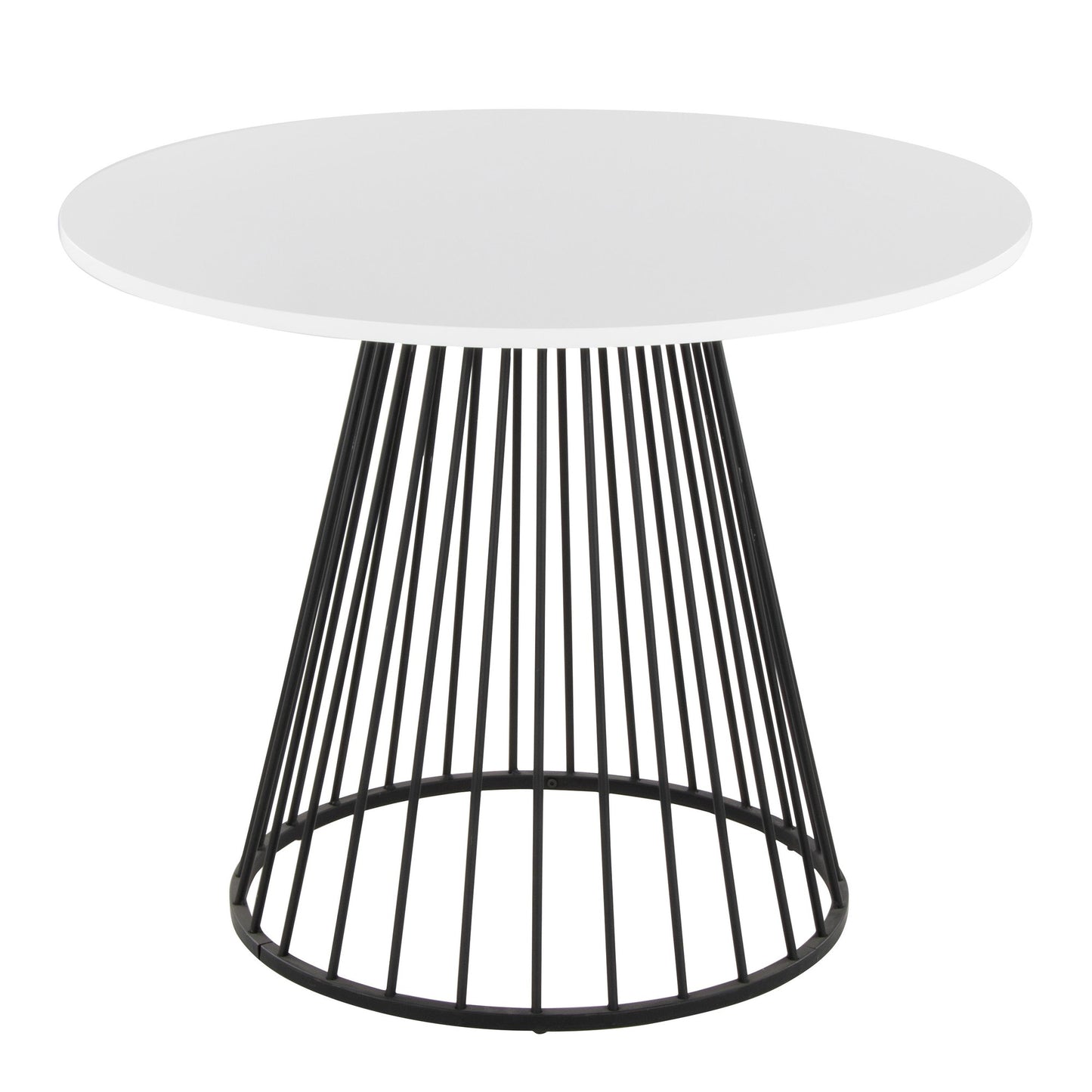 Canary Dining Table, Black/White
