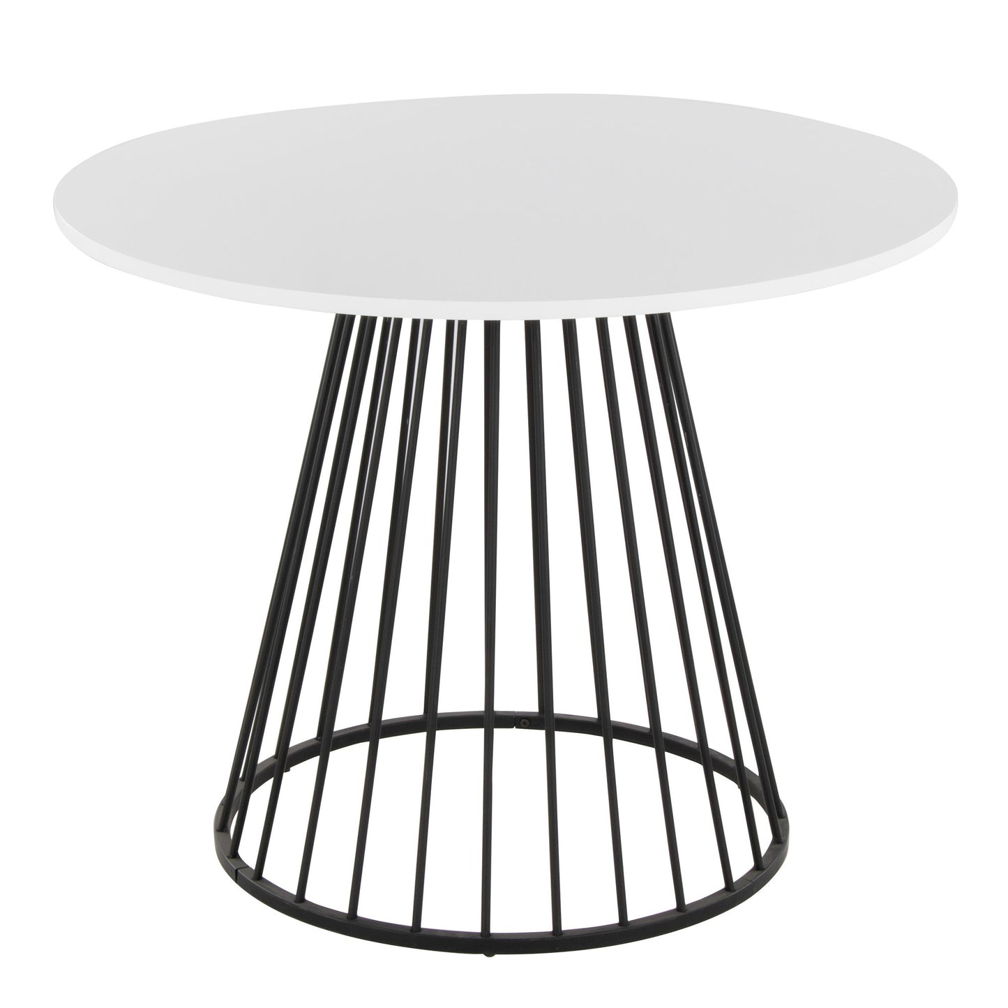 Canary Dining Table, Black/White
