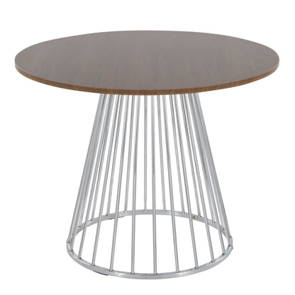 Canary Dining Table, Silver Walnut
