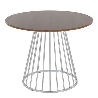 Canary Dining Table, Silver Walnut