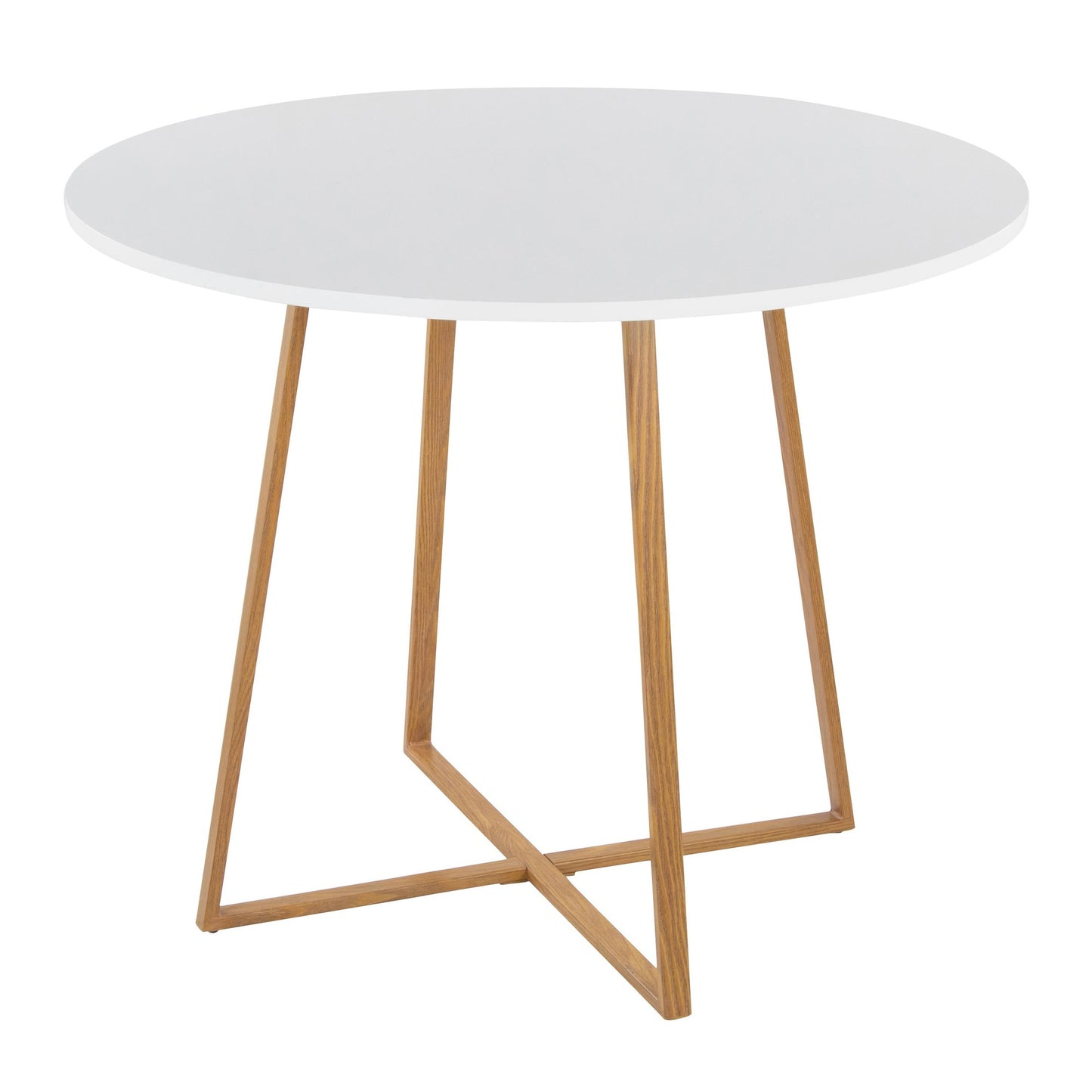 Cosmo Dining Table, Natural/White