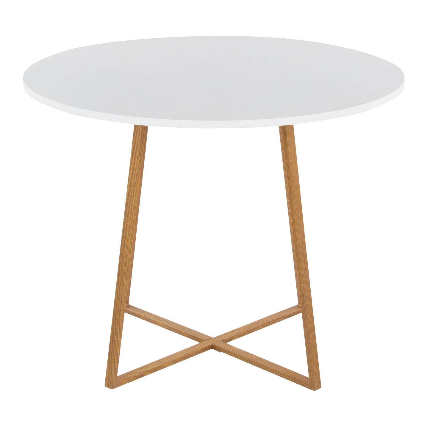Cosmo Dining Table, Natural/White