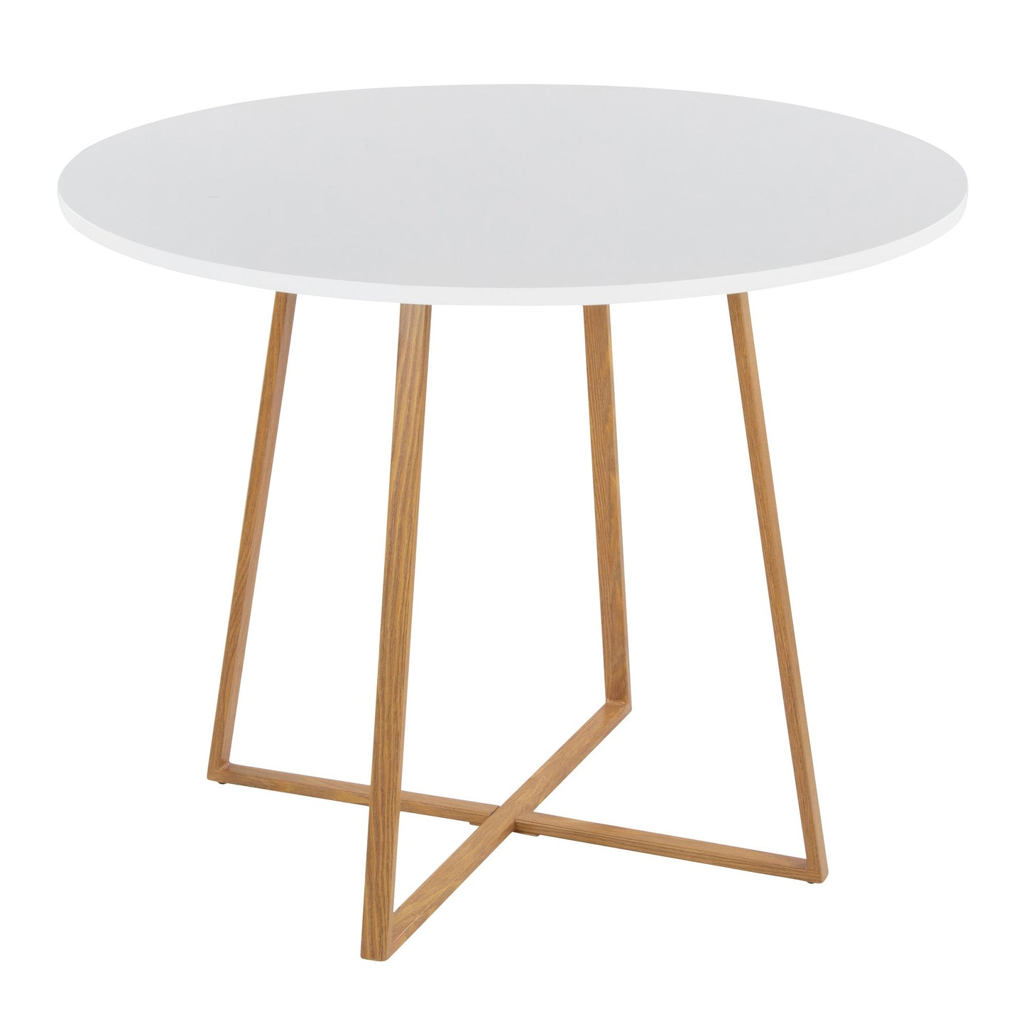 Cosmo Dining Table, Natural/White