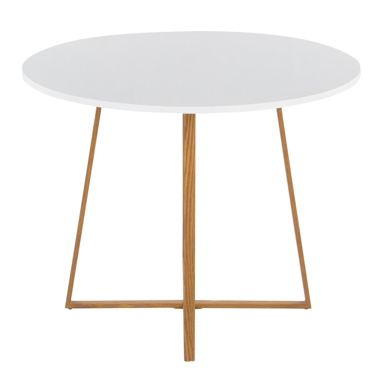 Cosmo Dining Table, Natural/White