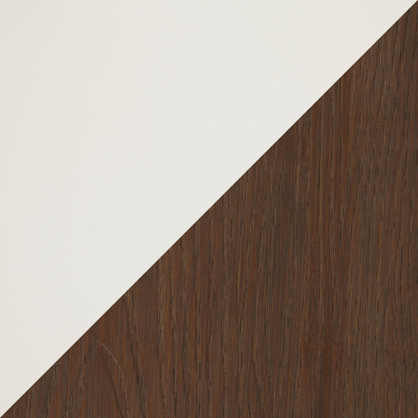 Dakota Dining Table, White/Brown