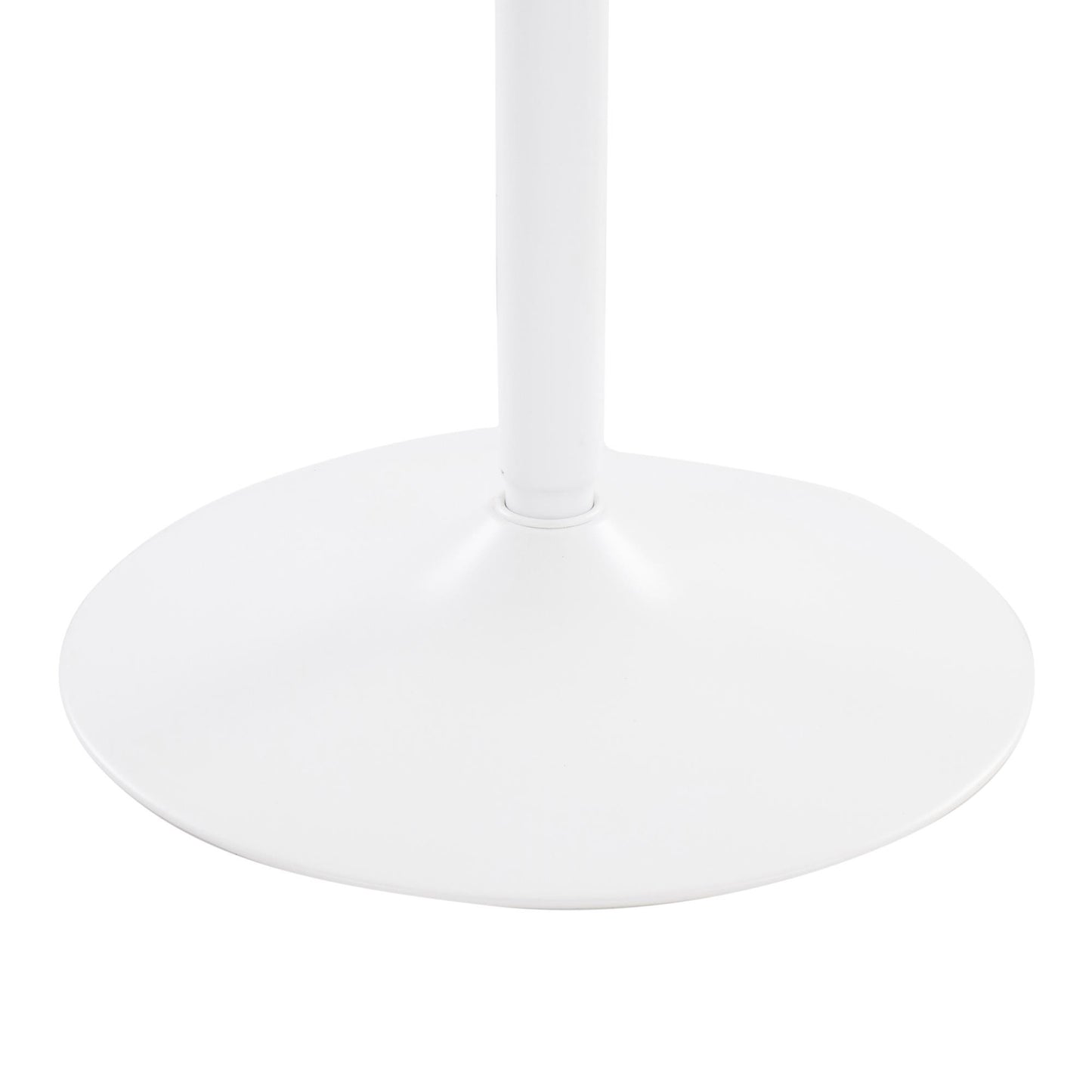 Dakota Dining Table, White/White