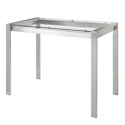 Fuji Counter Table, Glass