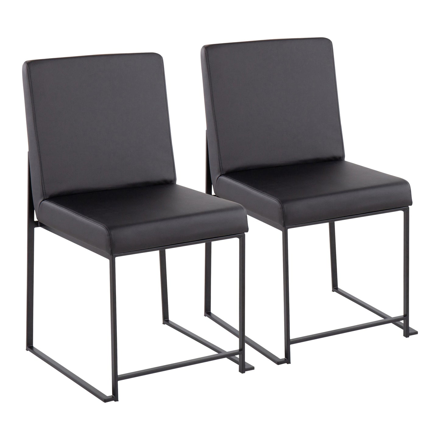 High Back Fuji Dining Chair - Set of 2