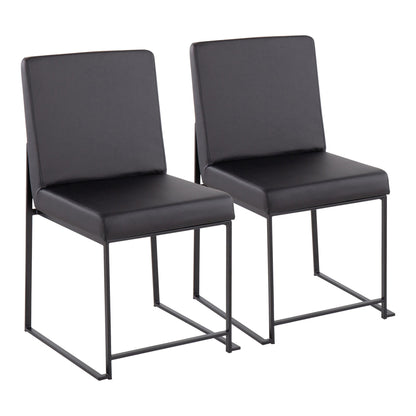 High Back Fuji Dining Chair - Set of 2