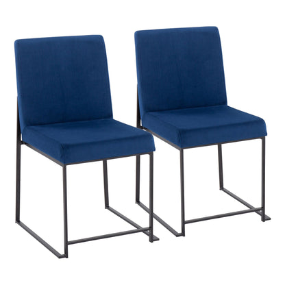 High Back Fuji Dining Chair - Set of 2