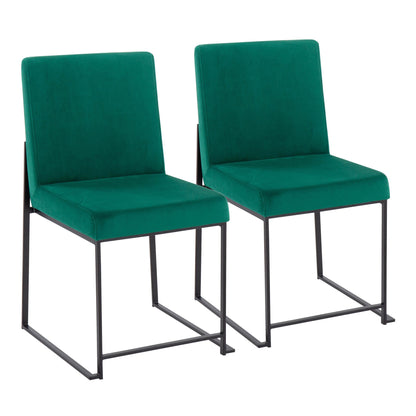 High Back Fuji Dining Chair - Set of 2