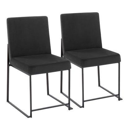 High Back Fuji Dining Chair - Set of 2