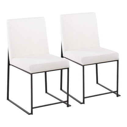 High Back Fuji Dining Chair - Set of 2