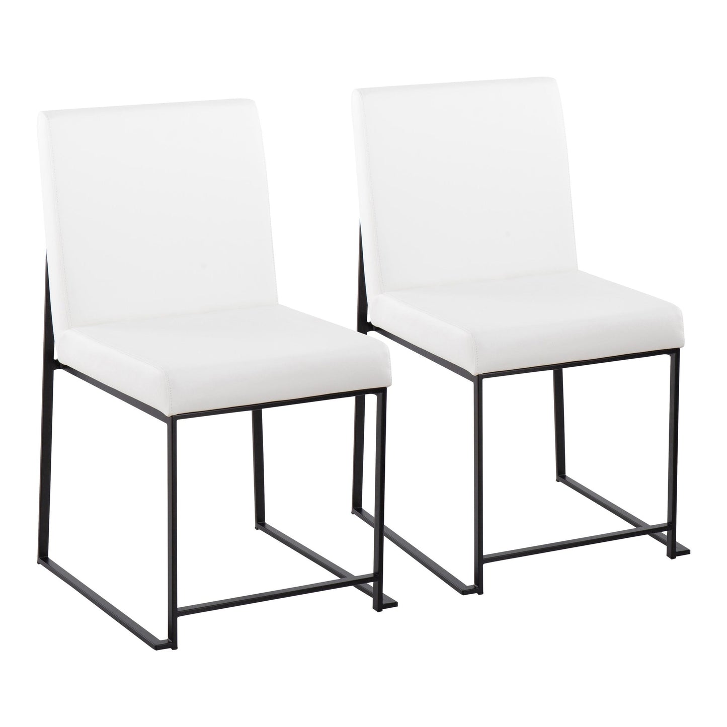 High Back Fuji Dining Chair - Set of 2