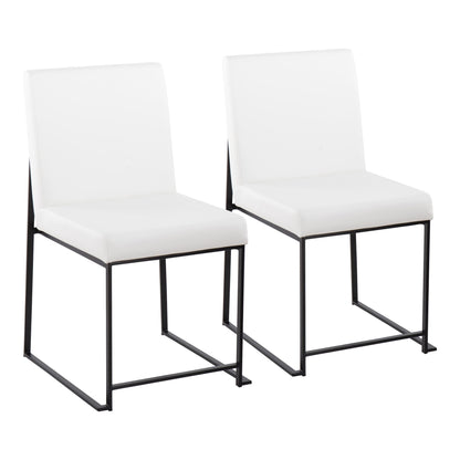 High Back Fuji Dining Chair - Set of 2