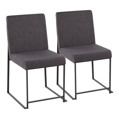 High Back Fuji Dining Chair - Set of 2