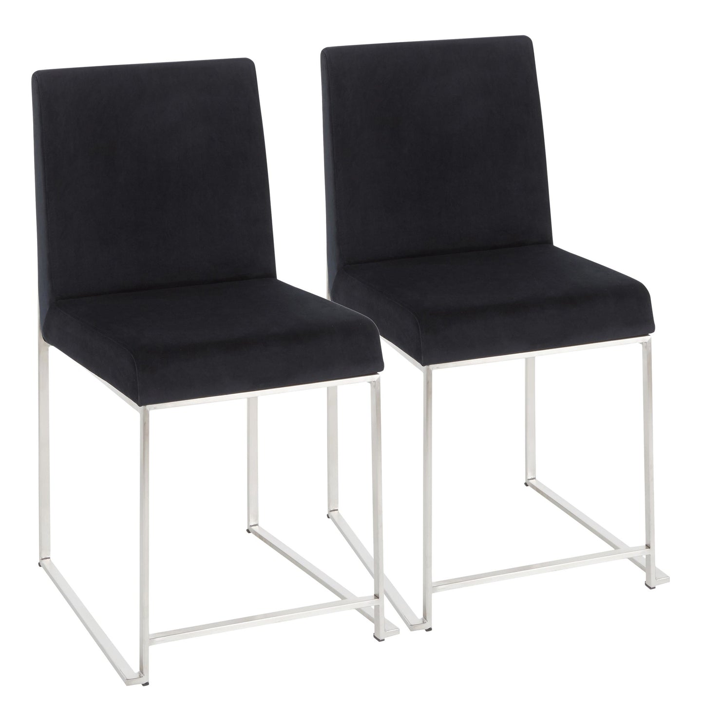 High Back Fuji Dining Chair - Set of 2