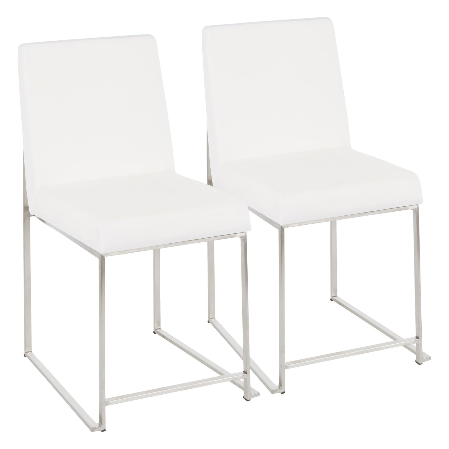 High Back Fuji Dining Chair - Set of 2